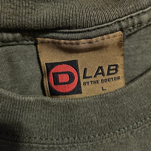 Lab By The Doctor Green Graphic T-Shirt - Picture 3 of 7